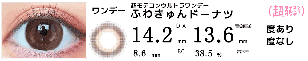  超モテコンウルトラワンデー MOTECON ULTRA ONE DAY ふわきゅんドーナツ