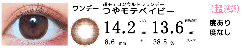  超モテコンウルトラワンデー MOTECON ULTRA ONE DAY つやモテベイビー