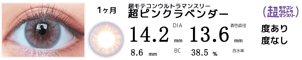 超モテコンウルトラマンスリーMOTECON ULTRA MONTHLY 超ピンクラベンダー