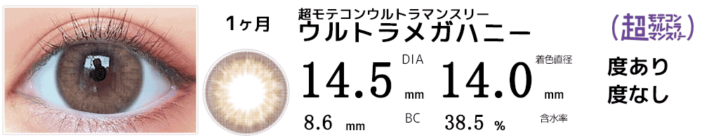 超モテコンウルトラマンスリーMOTECON ULTRA MONTHLYウルトラメガハニー