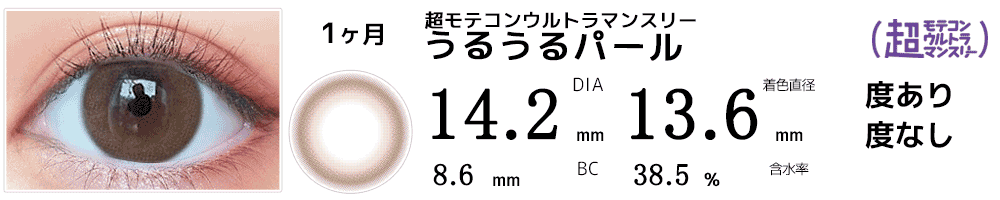 超モテコンウルトラマンスリーMOTECON ULTRA MONTHLY うるうるパール