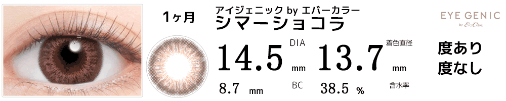 アイジェニックbyエバーカラー シマーショコラ