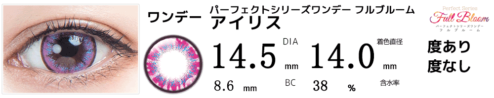 パーフェクトワンデーフルブルーム ベロニカ