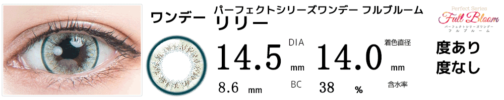 パーフェクトワンデーフルブルーム リリー