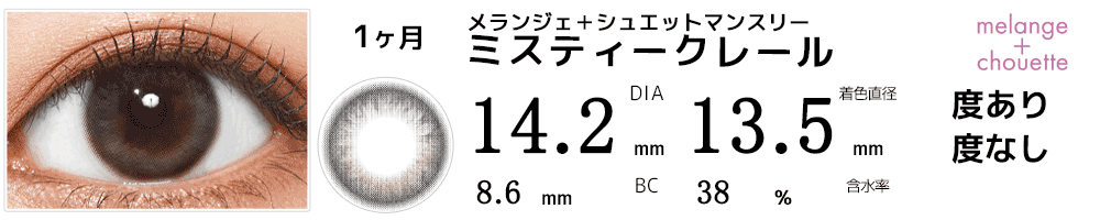 メランジェ＋シュエットマンスリー ミスティークレール