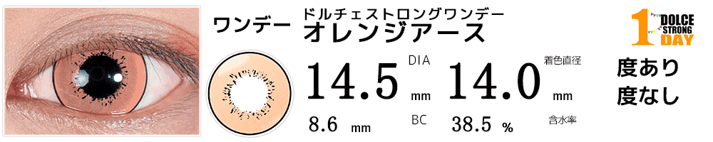ドルチェストロングワンデーオレンジアース
