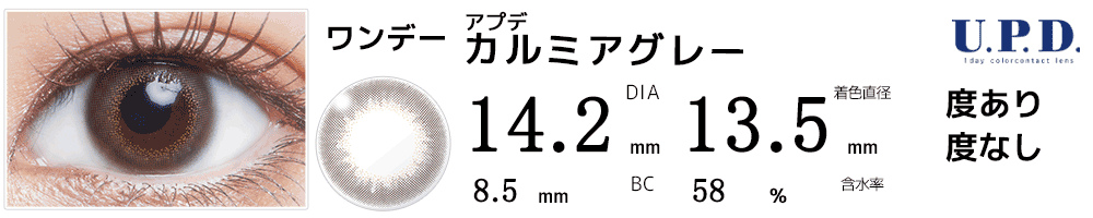 アプデU.P.D. カルミアグレー