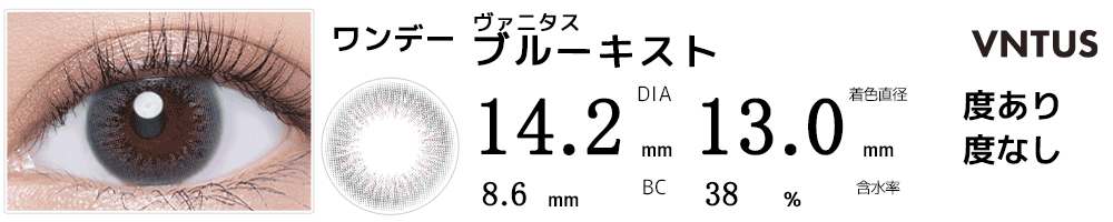 ヴァニタスVNTUS ブルーキスト