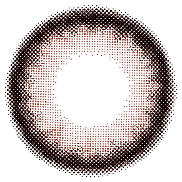 エンジェルカラー バンビシリーズ ワンデー カシスブラウン