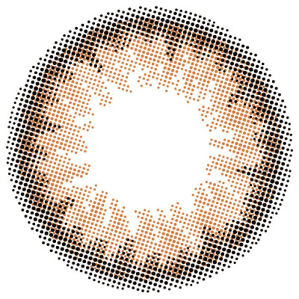 エンジェルカラー バンビシリーズ ヴィンテージワンデー　ナチュラルブラウン