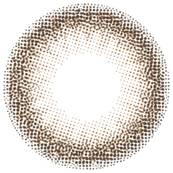 エンジェルカラー バンビシリーズ ヴィンテージワンデー　ピュアブラウン