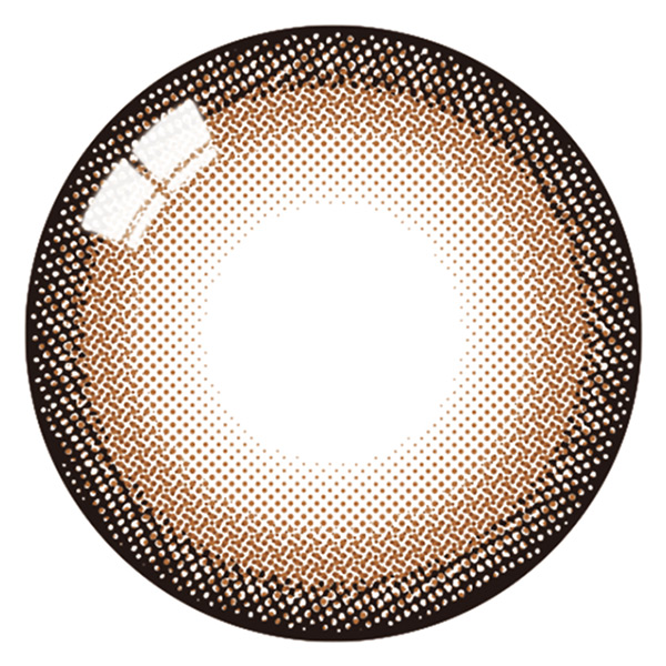カラーズ マンスリー ハーフシルキーブラウン