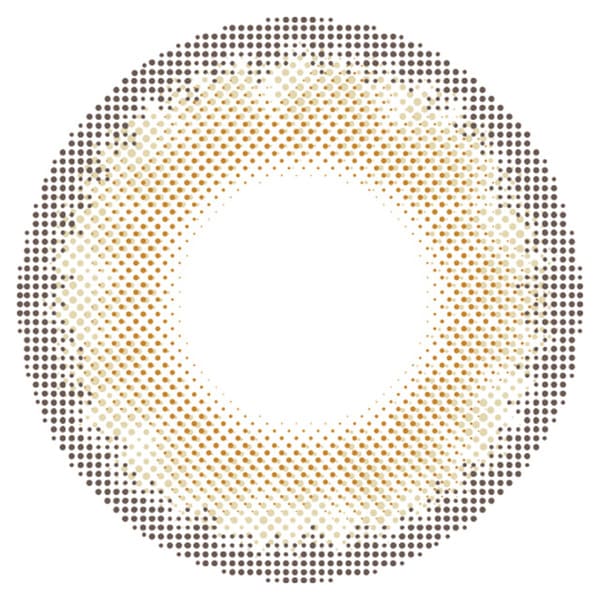 カラーズ ワンデー　ハーフオリーブブラウン