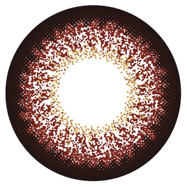 カラーズ ワンデー　メガドーナツブラウン