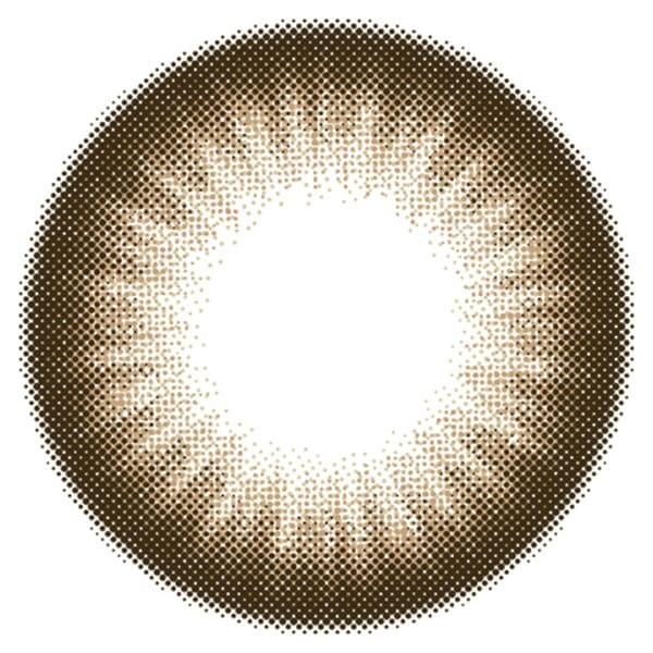 カラーズ ワンデー　メガナチュラルブラウン