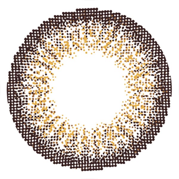 カラーズ ワンデー　メガシャイニーブラウン