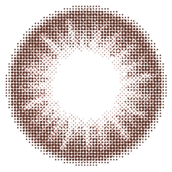 カラーズ ワンデー　ナチュラルウォームブラウン