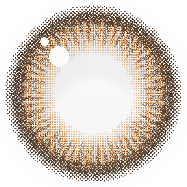 エバーカラーマンスリー アプリコットブラウン