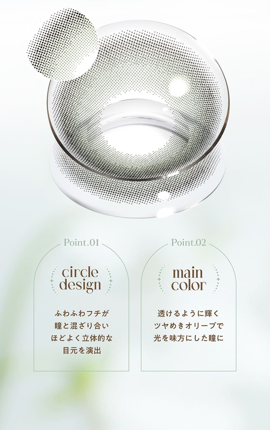 バンビシリーズ ヴィンテージワンデー ヴィンテージセージ詳細