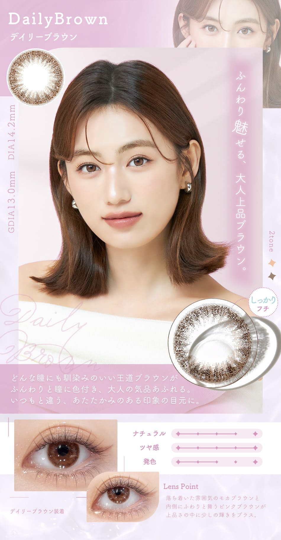 シェリールデイリーブラウン画像