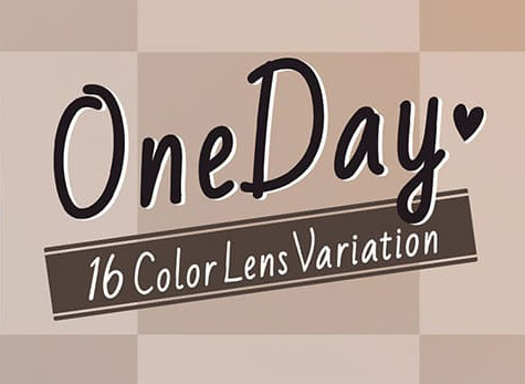 カラーズ ワンデー カラーバリエーション一覧画像