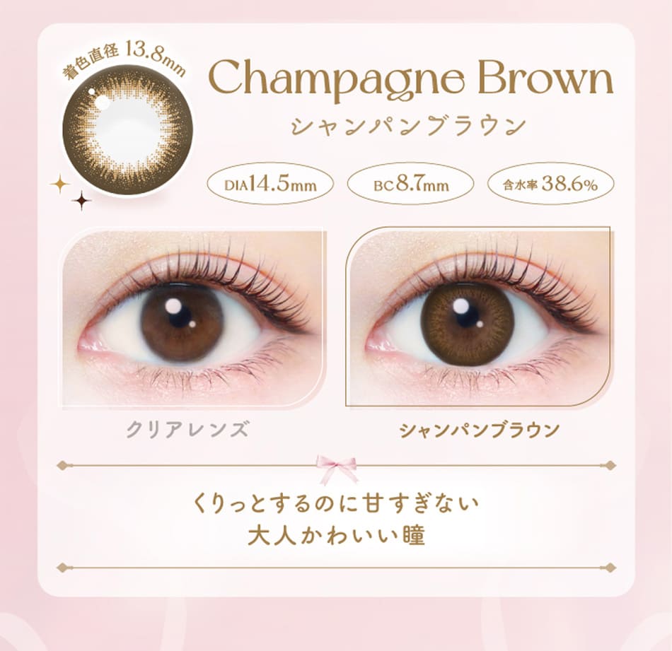 エバーカラーワンデーナチュラルシャンパンブラウン画像