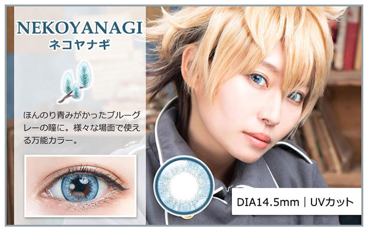 パーフェクトシリーズワンデー フルブルーム ネコヤナギレンズ詳細