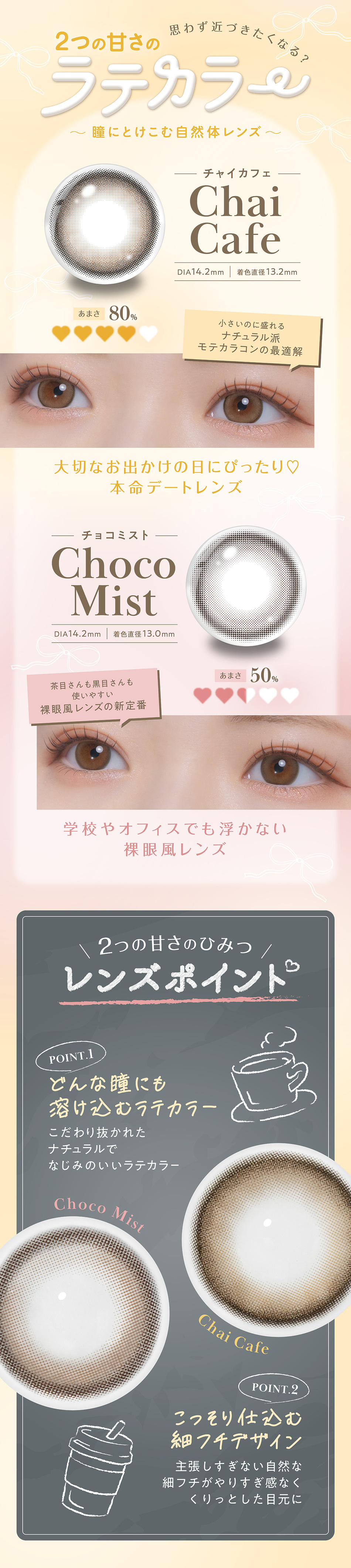 フェリアモ マンスリー（Feliamo 1month）新色について