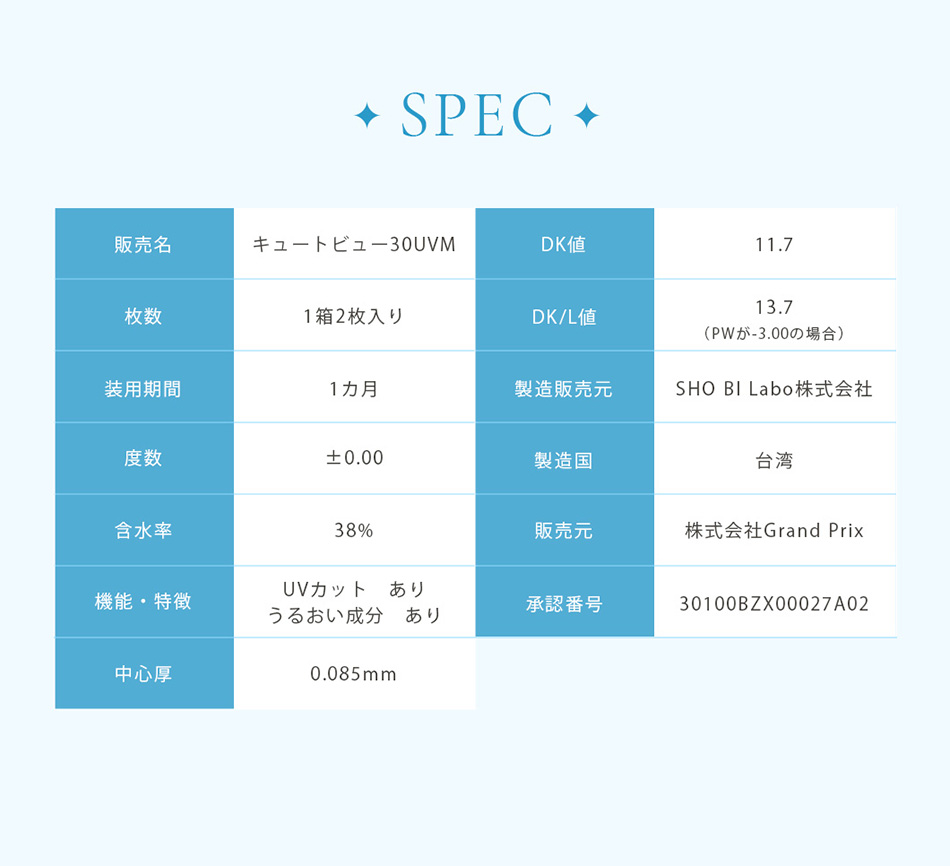 ジェニッシュUV GENISH 商品情報