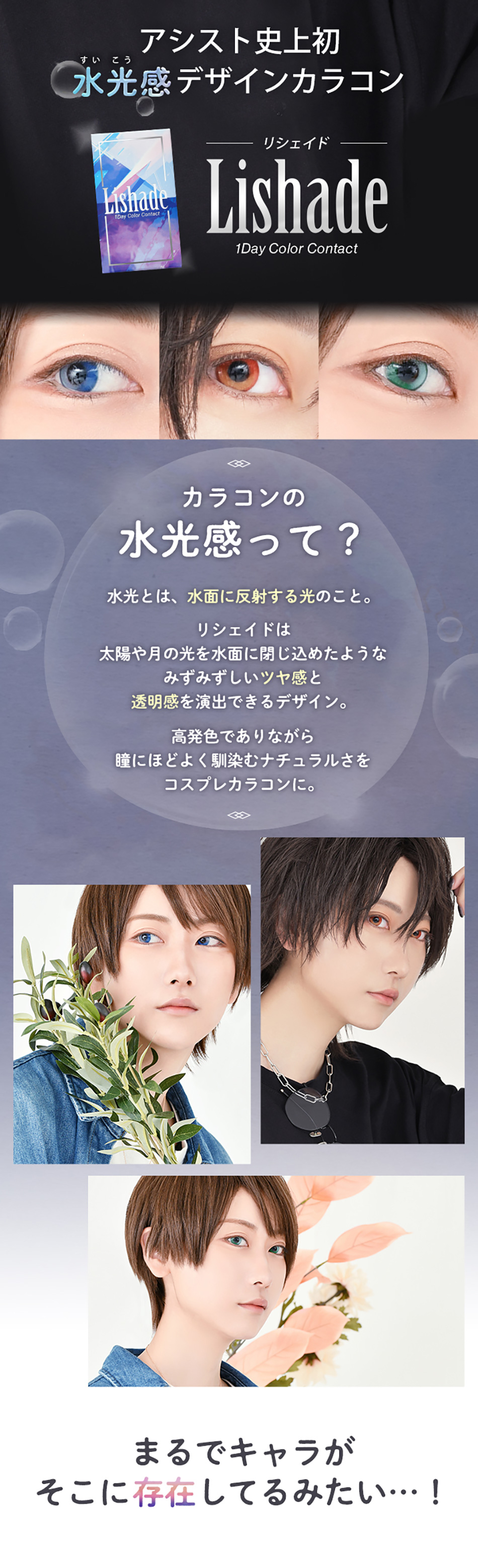 アシストシュシュ リシェイドワンデー 水光感とは