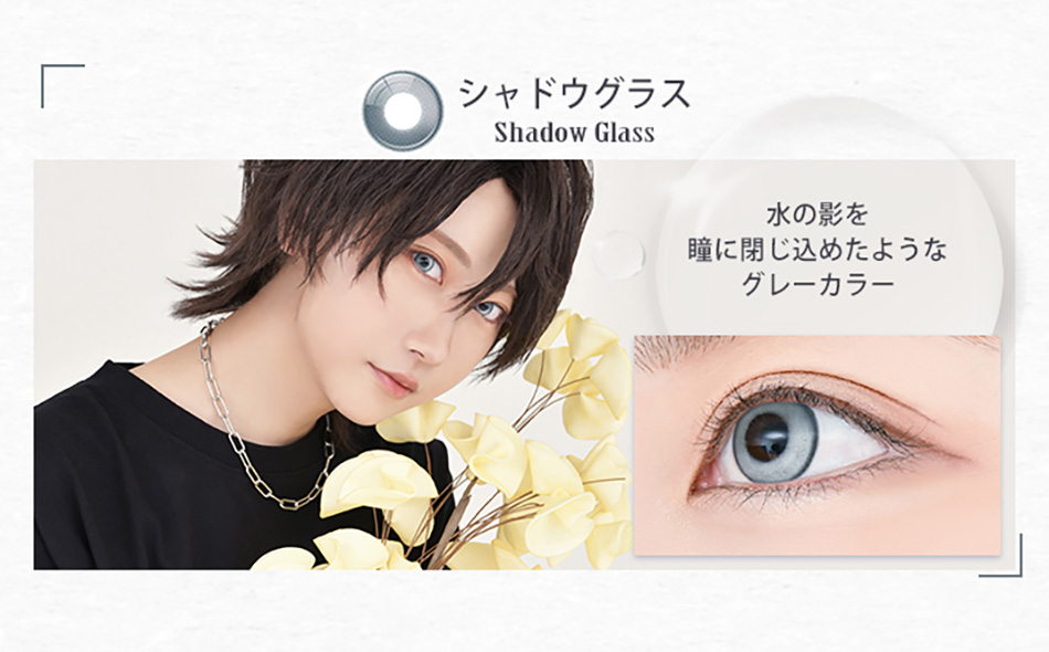 アシストシュシュ リシェイドワンデー シャドウグラスレンズ詳細