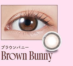 モラクマンスリー ブラウンバニーレンズ詳細