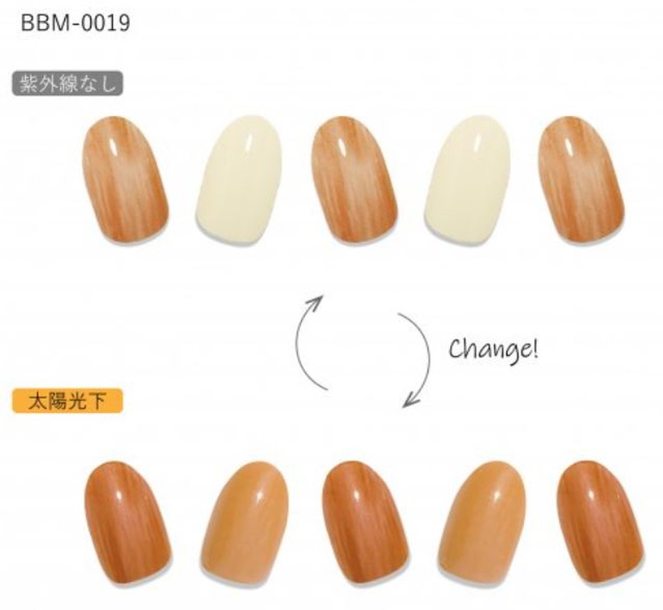 カラーチェンジポラポラCC PORAPORA(紫外線で色が変わるジェルネイルシール)LP画像23