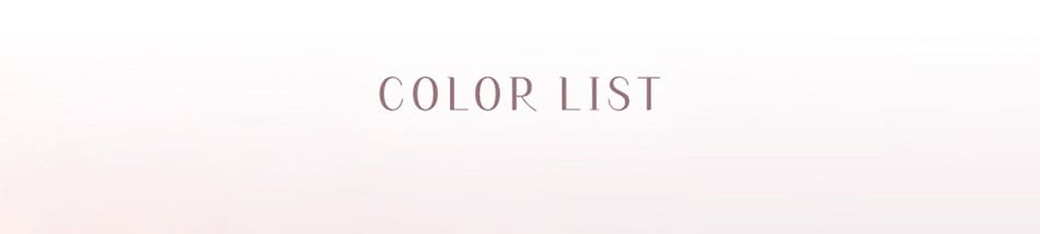 ラムリエramurie カラーリスト