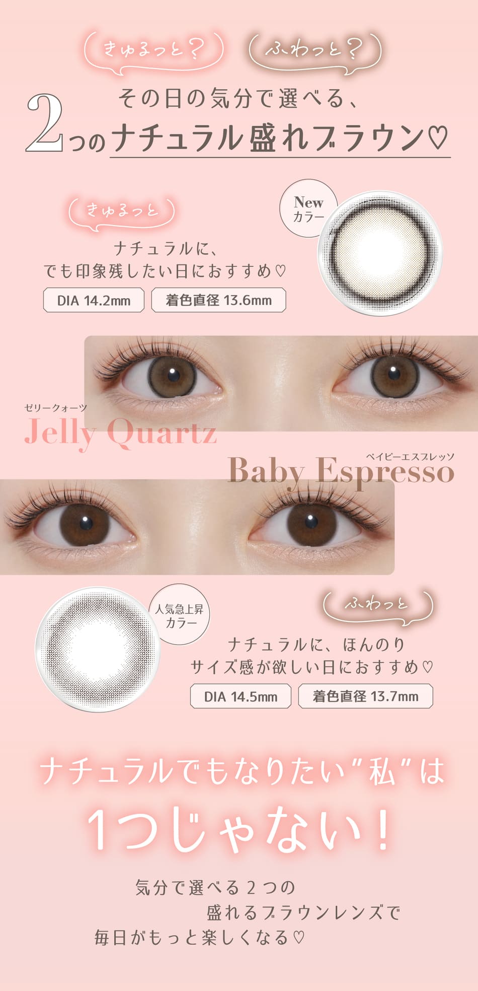 トパーズ マンスリー（TOPARDS 1month）ブラウンレンズ