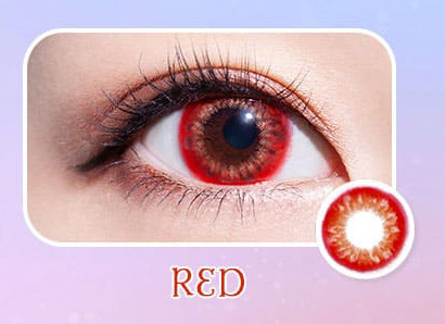 トロンプルイユワンデー レッド装着画像