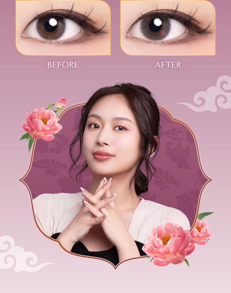 ヴィレジェ（VILLEGE）チークグレー装着画像