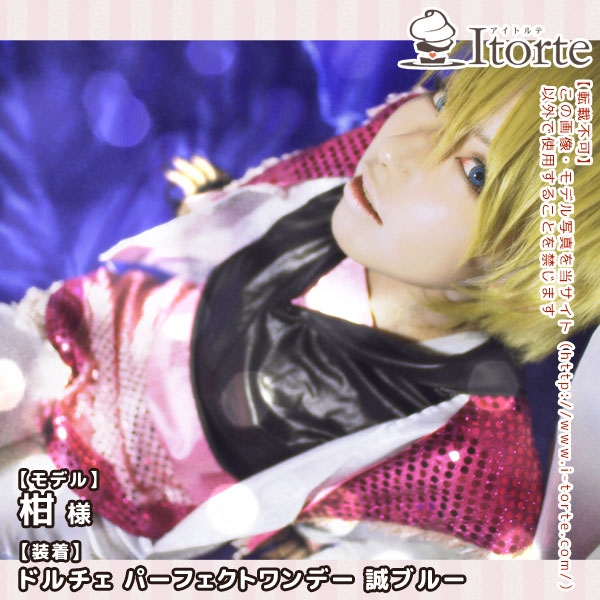 ドルチェ パーフェクトワンデー 誠ブルー装着写真4