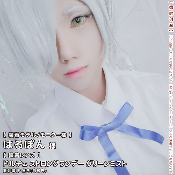 ドルチェストロングワンデーグリーンミスト装着写真4