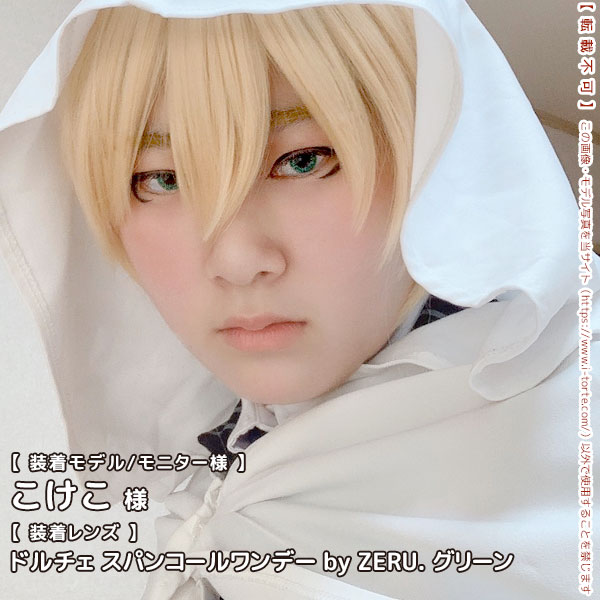 DOLCEドルチェ スパンコールワンデーグリーン装着写真6