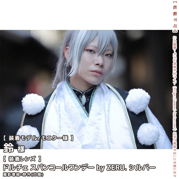 DOLCEドルチェ スパンコールワンデーシルバー装着写真5