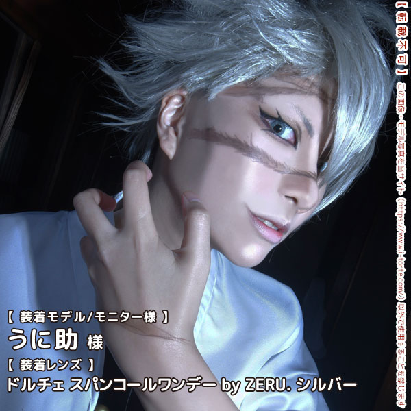 DOLCEドルチェ スパンコールワンデーシルバー装着写真7