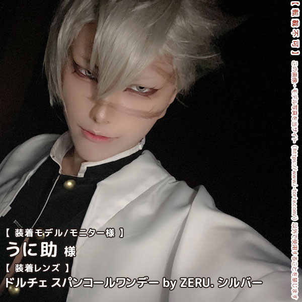 DOLCEドルチェ スパンコールワンデーシルバー装着写真8