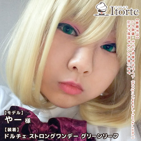 ドルチェストロングワンデーグリーンリーフ装着写真2