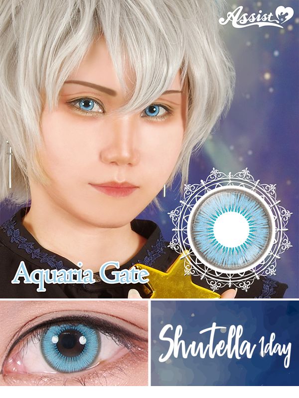 アシストシュシュシュテラワンデーアクエリアゲート|コスプレカラコン通販アイトルテ
