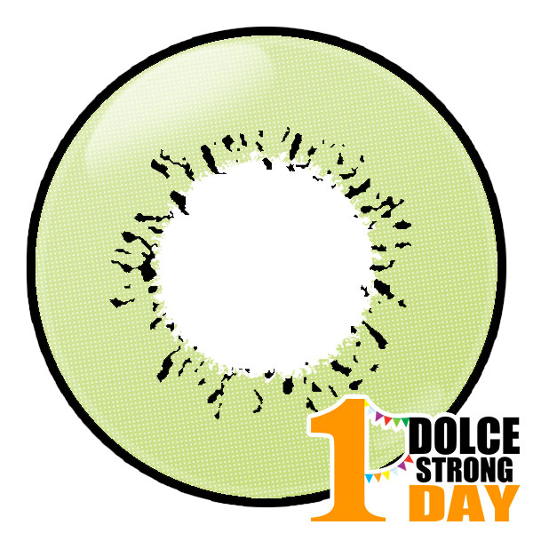 ドルチェストロングワンデー グリーンミスト(ドルチェカラコン)