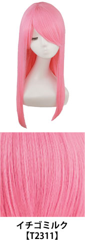 イチゴミルク【T2311】コスプレウィッグ 富士達オリジナル ライトロング|コスプレカラコン通販アイトルテ