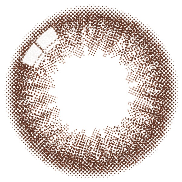 colorsカラーズマンスリー エアリーブラウン レンズ画像|コスプレカラコン通販アイトルテ