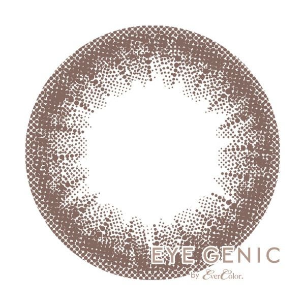 度なしアイジェニックbyエバーカラー スリークブラウン レンズ画像|コスプレカラコン通販アイトルテ