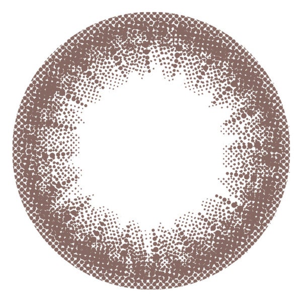 度なしアイジェニックbyエバーカラー スリークブラウン レンズ画像|コスプレカラコン通販アイトルテ